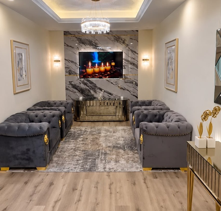 Treatment lounge after renovation
