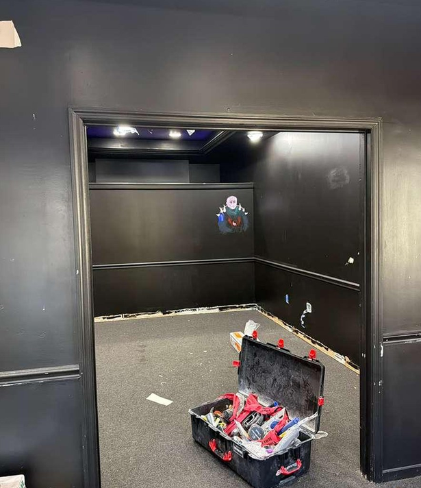 Existing room before renovation work