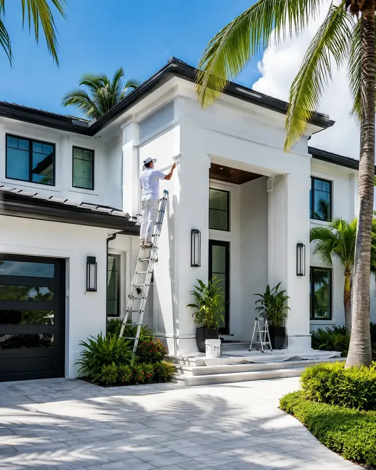 Interior and exterior house painting service in Miami, Florida