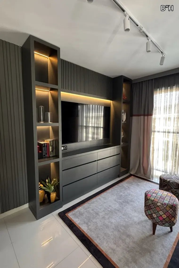 Completed home interior in Miami by ECO Constract